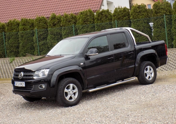 Volkswagen Amarok cena 69999 przebieg: 220000, rok produkcji 2012 z Kościerzyna małe 436